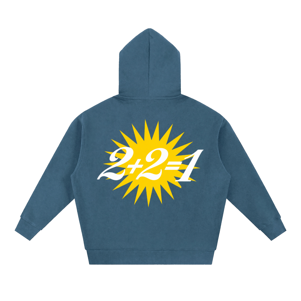 Essential Oversized Fleece Boxy Hoodie