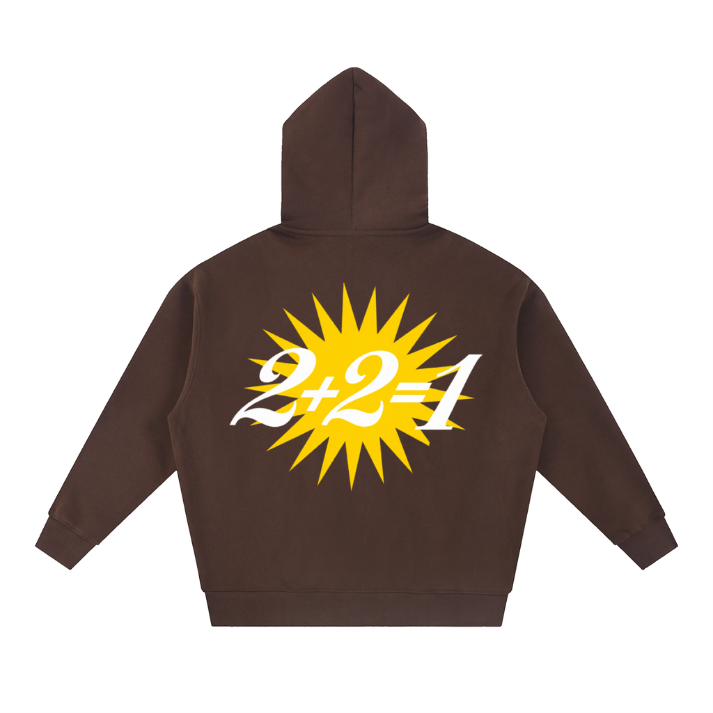 Essential Oversized Fleece Boxy Hoodie
