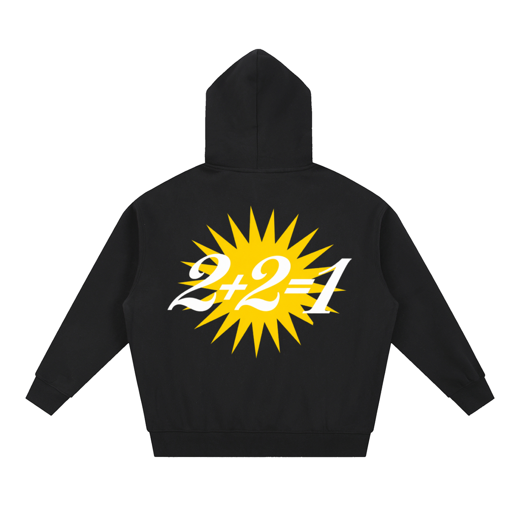 Essential Oversized Fleece Boxy Hoodie
