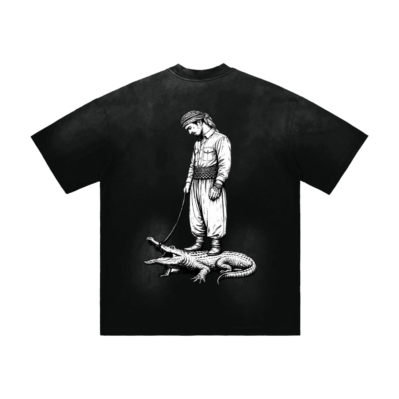 Hand-Frayed Sunfade T-Shirt